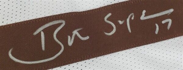 Brian Sipe Signed Cleveland Browns White Jersey (Beckett) Browns Q.B. 1974–1983