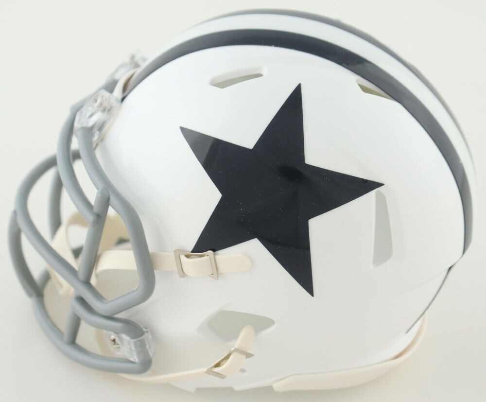 Mazi Smith Dallas Cowboy Signed Mini Helmet (JSA COA) 2023 1st Rnd Pk / Michigan