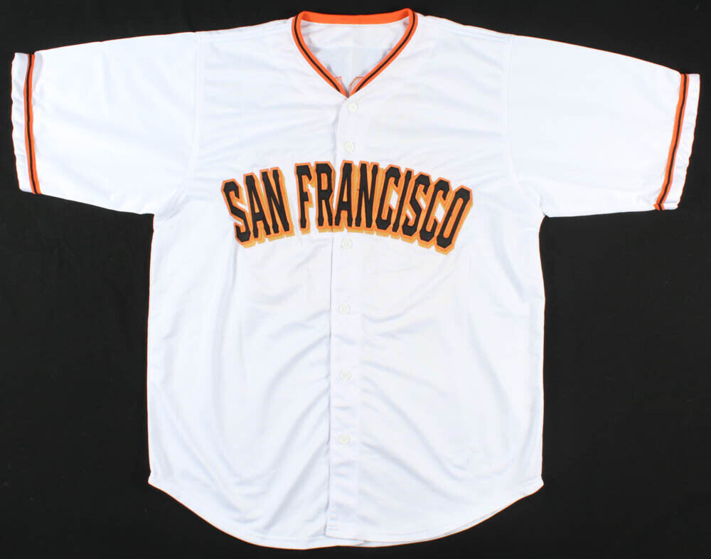 Gaylord Perry Signed San Francisco Giants Jersey Inscribed "HOF - 91" (JSA COA)
