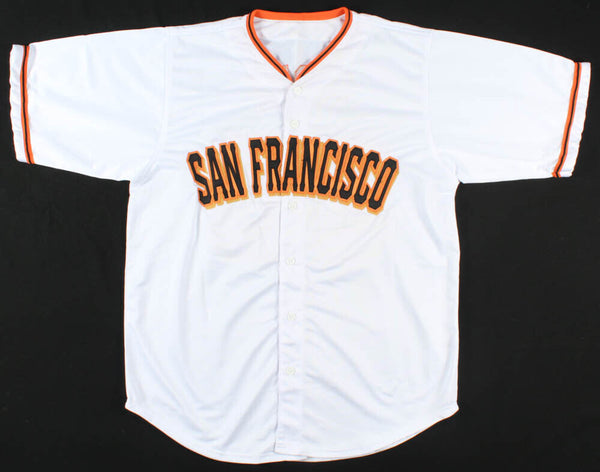 Gaylord Perry Signed San Francisco Giants Jersey Inscribed HOF