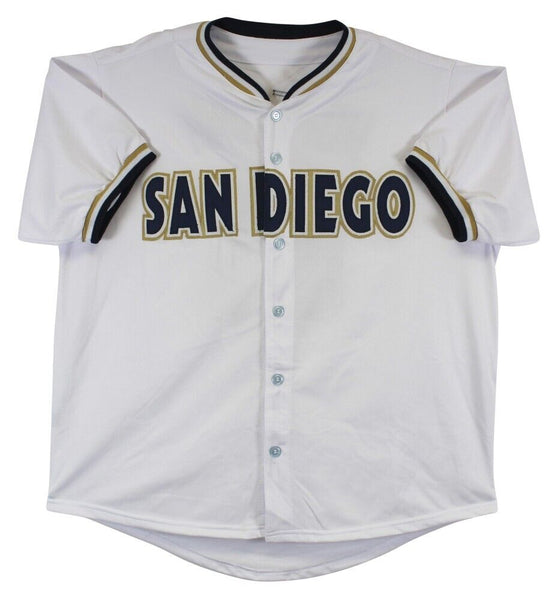 Trevor Hoffman Signed Padres Jersey (Beckett) San Diego Closer 1993-20 –