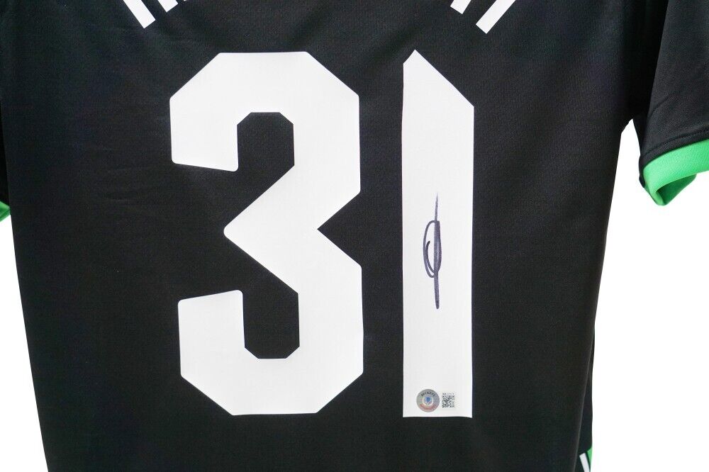 Ansu Fati Signed Brighton FC Jersey (Beckett) 2022 World Cup Spain National Team