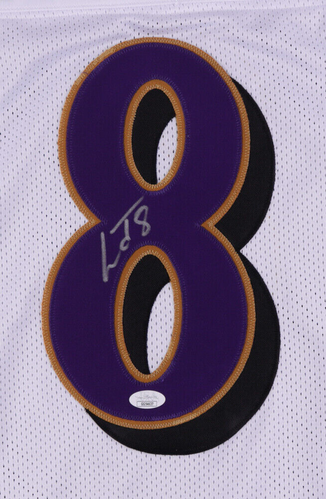 Lamar Jackson Signed Baltimore Ravens Jersey (JSA Hologram) 2016 Heisman Trophy