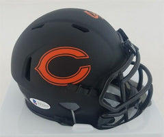 Charles Tillman Signed Chicago Bears Eclipse Alternate Mini Helmet (Beckett COA)