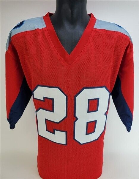 Hassan Haskins Signed Tennessee Titans Jersey (JSA COA) 2022 4th Round Pick R.B.