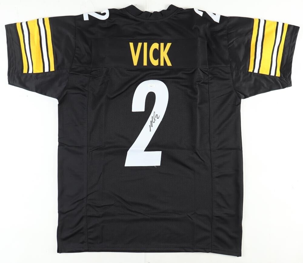 Michael Vick Signed Pittsburgh Steelers Jersey (JSA COA) 4×Pro Bowl Quarterback