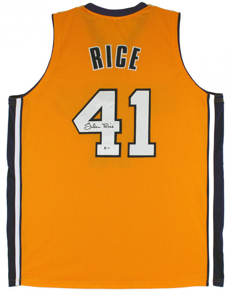 SALE Glen Rice Autographed Custom Lakers Jersey Basketball JSA COA