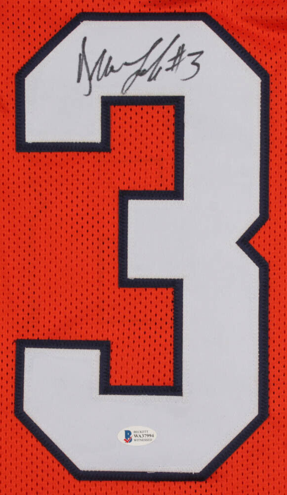 Drew Lock Signed Broncos Jersey (Beckett COA) Denver's Starting Quarterback