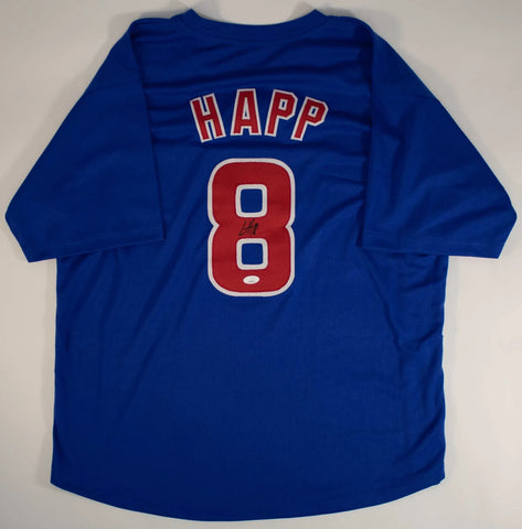 Ian Happ Signed Chicago Cubs Pullover Jersey (JSA COA) 2015 #1 Pk 2015 Draft/ LF