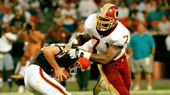 Charles Mann Signed Washington Redskins Jersey (JSA COA) 3×Super Bowl Champ D.E