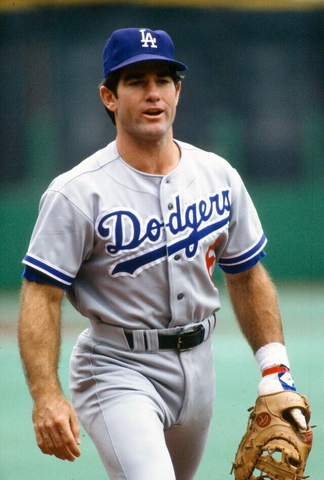 Steve Garvey Signed Los Angeles Dodgers Logo Fitted Hat (JSA COA) 1974 N.L. MVP