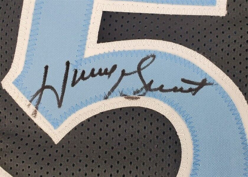 Horace Grant Signed Orlando Magic Jersey (JSA COA) 4xNBA Champion, Bulls, Lakers