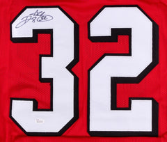 Ricky Watters Signed 49ers Jersey (JSA COA) 5× Pro Bowl (1992–1996) Running Back