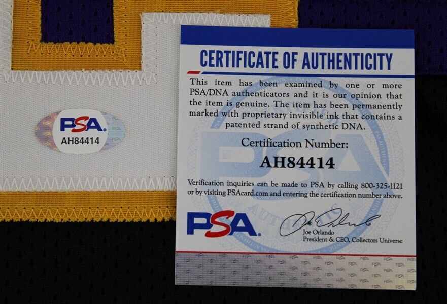 Alex English Signed Denver Nuggets Jersey (PSA COA) 8xNBA All-Star (1982–1989)