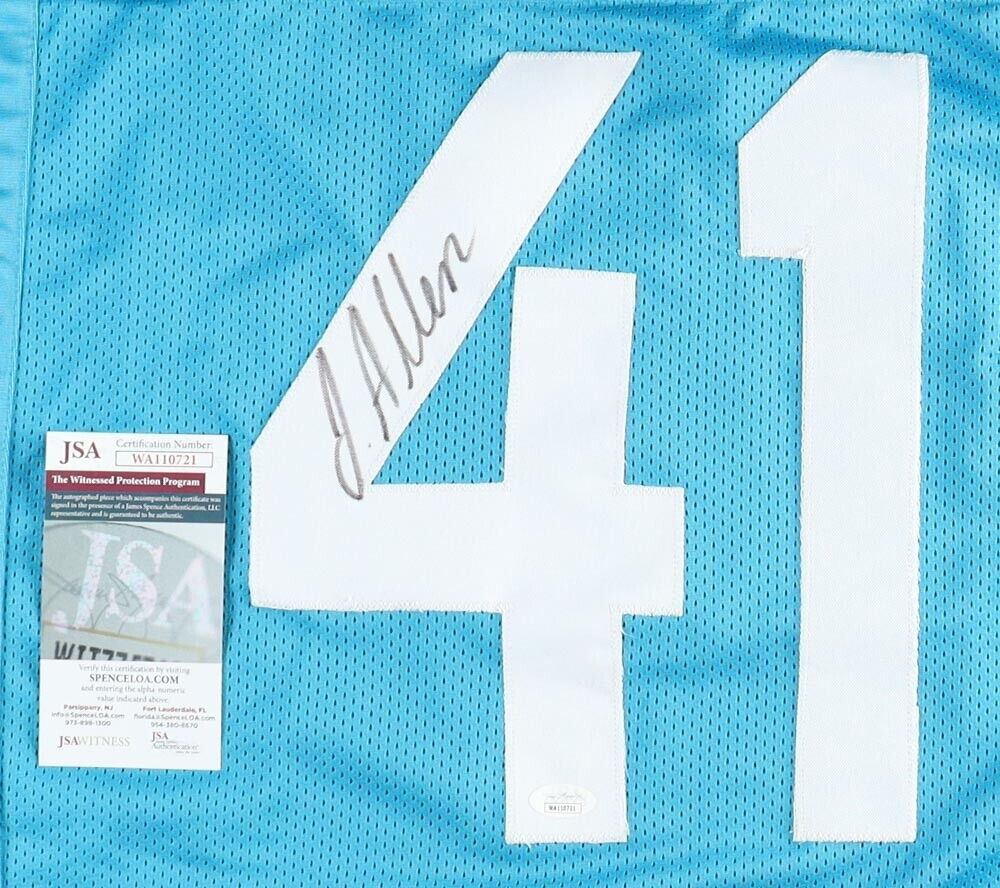 Josh Allen Signed Jaguars Jersey (JSA COA) Jacksonville 2019 1st Round Pck LB