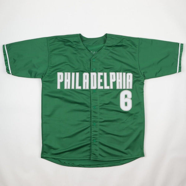 Ryan Howard Signed Philadelphia Green Baseball Jersey (JSA) — RSA