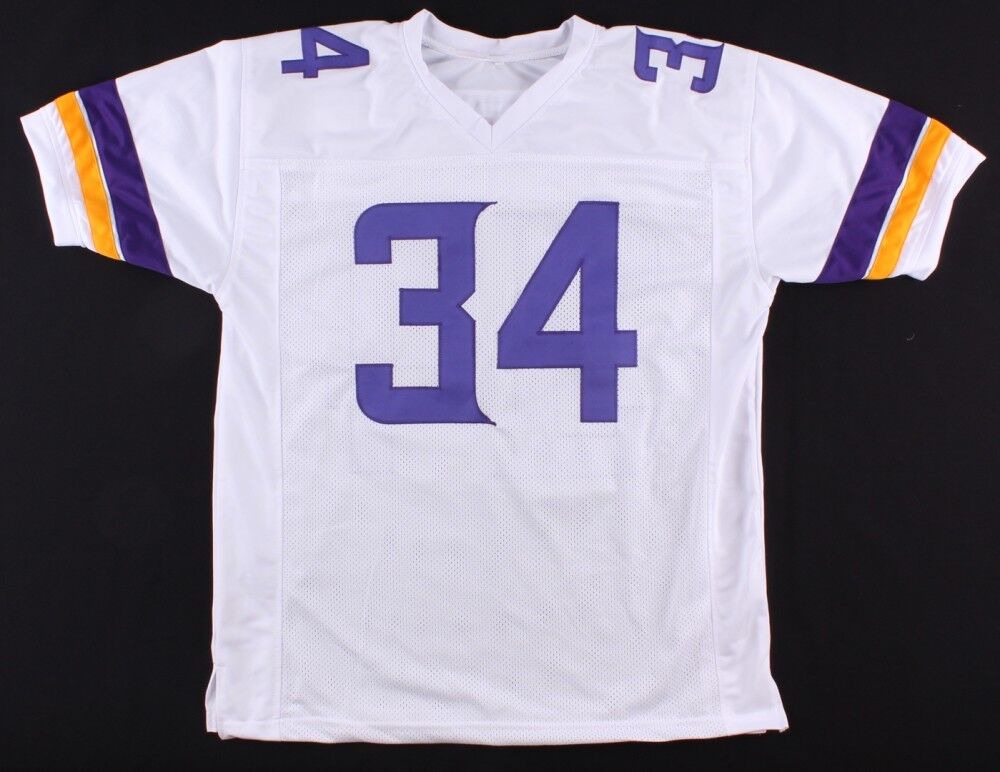 Andrew Sendejo Signed Minnesota Vikings White Jersey (TSE Holo) Strong Safety