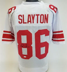 Darius Slayton Signed New York Giants Jersey (JSA COA) 2019 5th Rd Draft Pk WR
