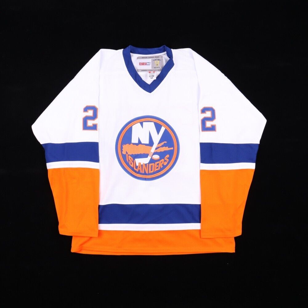New York Islander Jersey Team-Signed by Six Key Players / 4 Cup Teams (PSA COA)