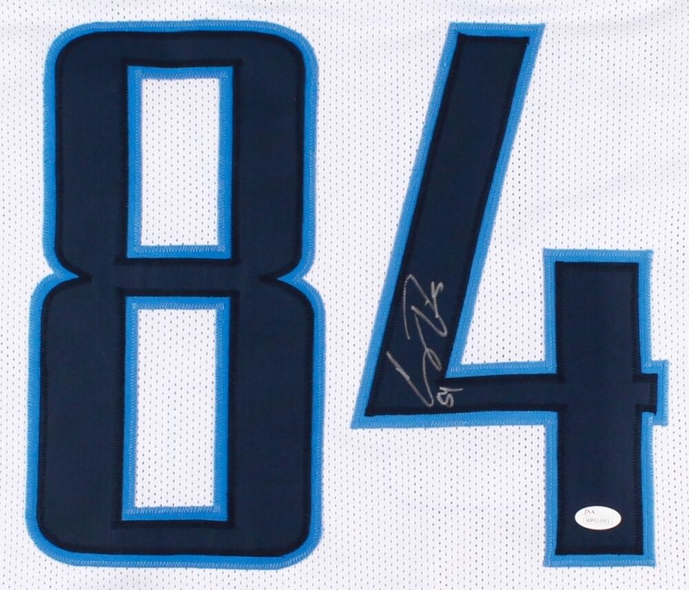 Corey Davis Signed Tennessee Titans Jersey /JSA 5th Overall Pick 2017 NFL Draft