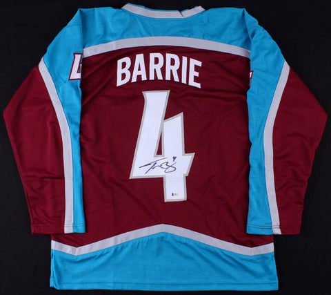 Tyson Barrie Colorado Avalanche Jersey (Beckett) 64th Overall Draft Pick 2009