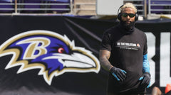 Odell Beckham Signed Baltimore Ravens Speed Mini Helmet (Beckett) 3xPro Bowl WR