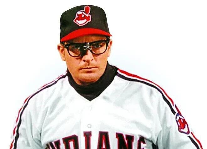 Charlie Sheen Signed "Major League" Replica Glasses (PSA COA) Ricky Vaughn