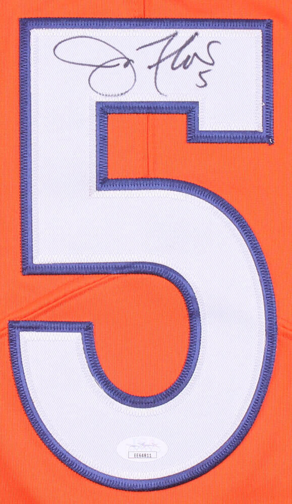 Joe Flacco Signed Denver Broncos Jersey (JSA COA) Super Bowl XLVII Champion Q.B.