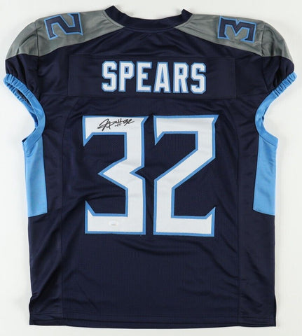 Tyjae Spears Signed Tennessee Titans Jersey (JSA) 3rd Round Pick / Tulane R.B.