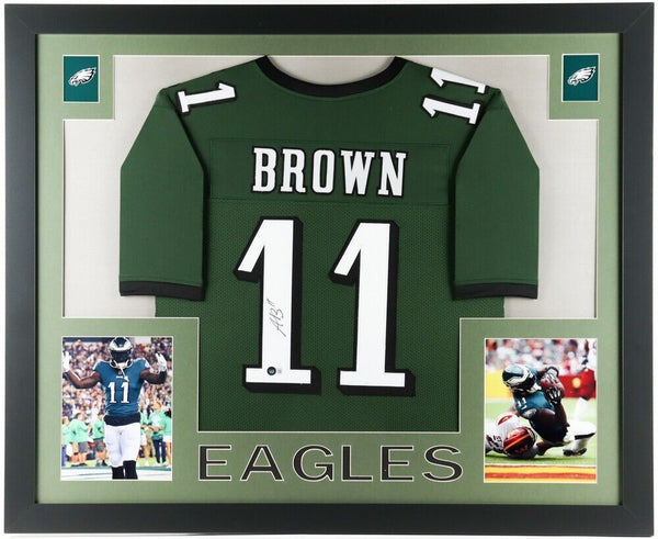 eagles framed jersey