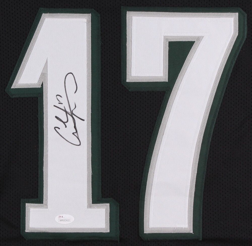 Alshon Jeffery Signed Philadelphia Eagles Black Pro-Style Jersey (JSA COA)