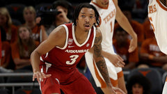 Nick Smith Jr Signed Arkansas Razorbacks Nike Style Jersey (Beckett)