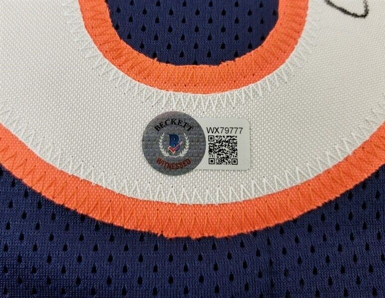 Jaquan Brisker Signed Bears Jersey (Beckett) Chicago's 2022 Top Draft Pick