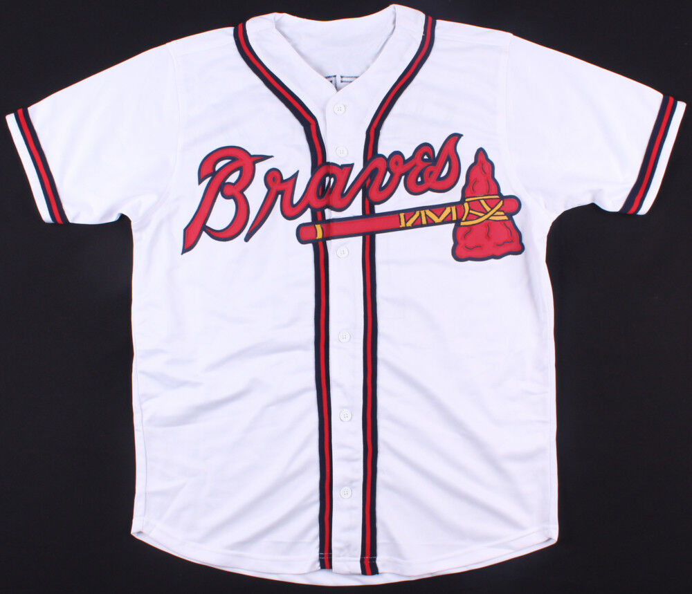 Gary Sheffield Signed Atlanta Braves Jersey (JSA) 500 Home Run Club & 9xAll Star