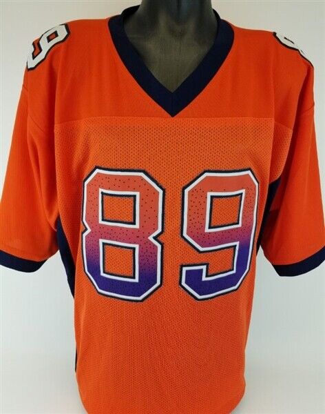 Mike Ditka Signed Chicago Bears Custom Orange Jersey (JSA Witness COA)