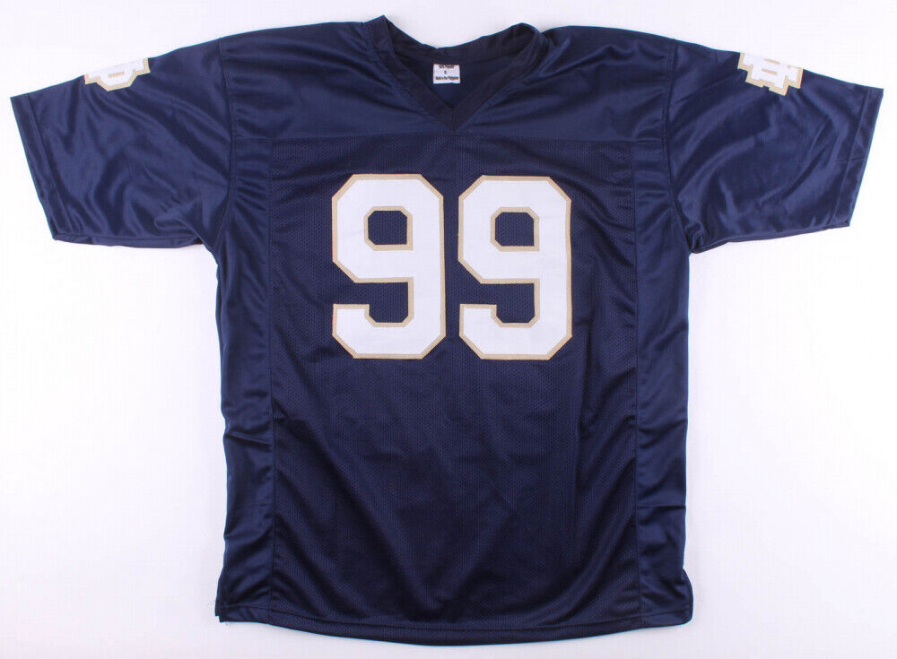 Jerry Tillery Signed Notre Dame Fighting Irish Jersey (JSA) Chargers 1st Rnd Pck