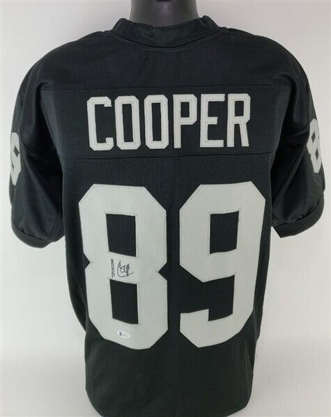 Amari Cooper Signed Raiders Jersey (Beckett COA) 2×Pro Bowl (2015, 2016) W.R.