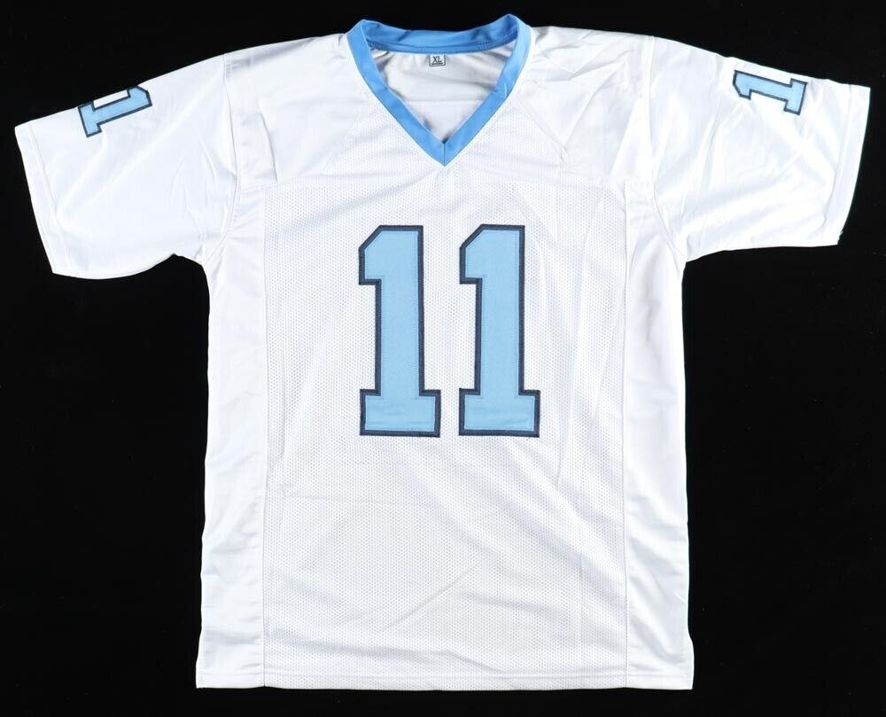 Josh Downs Signed North Carolina Tar Heels Jersey (JSA) Indianapolis Colts W.R.