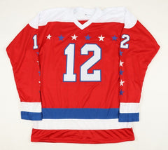 Peter Bondra Signed Washington Capitals Jersey (JSA COA) 500 + Goal Scorer
