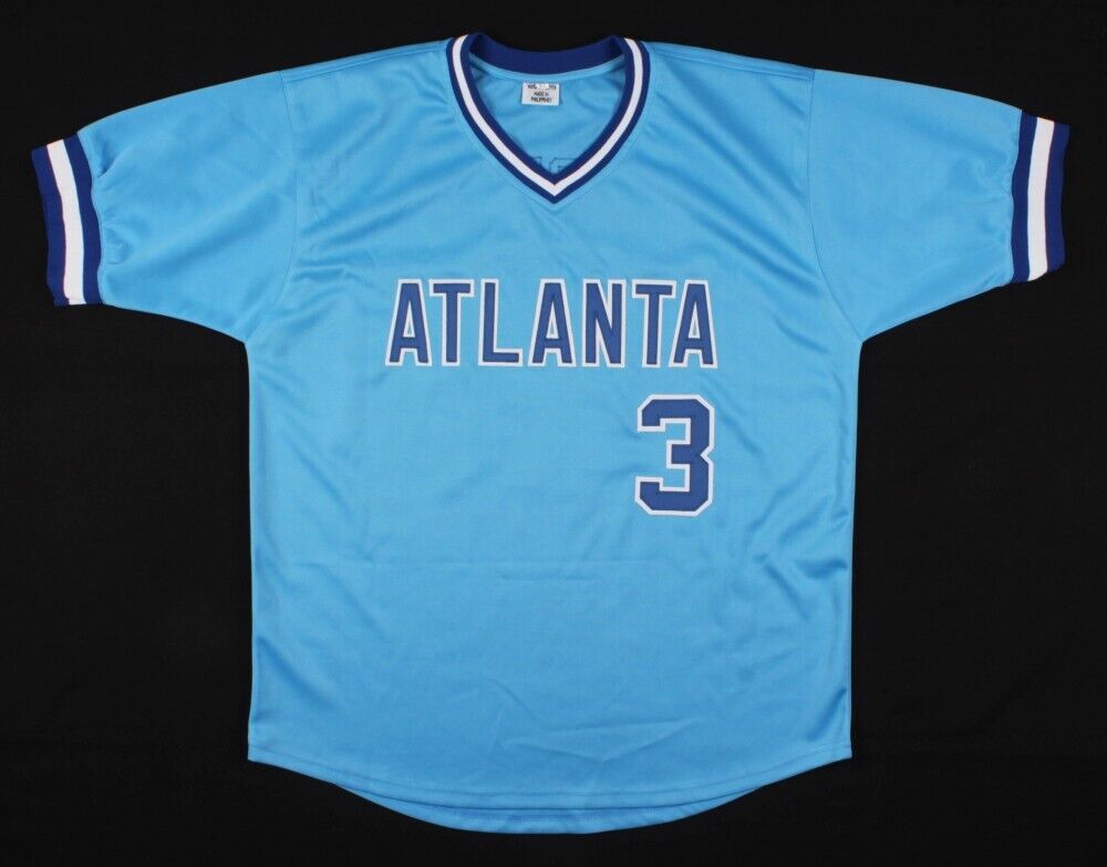 Dale Murphy Signed Atlanta Braves Powder Blue Jersey (PSA COA) 2×NL MVP OF