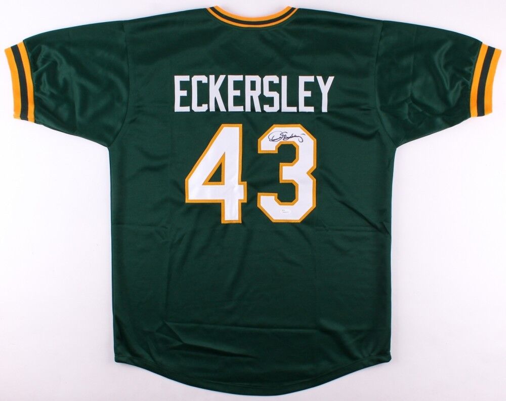 Dennis Eckersley Signed Oakland Athletics Jersey (JSA COA) 1992 MVP & Cy Young