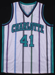 Glen Rice Signed Charlotte Hornets Jersey (Fiterman Sports Hologram) 3x All Star