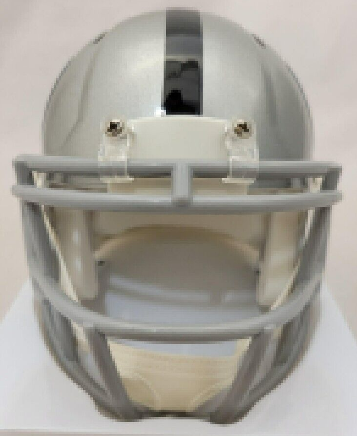 Howie Long Signed Las Vegas Raiders Flash Alternate Speed Mini-Helmet (Beckett)