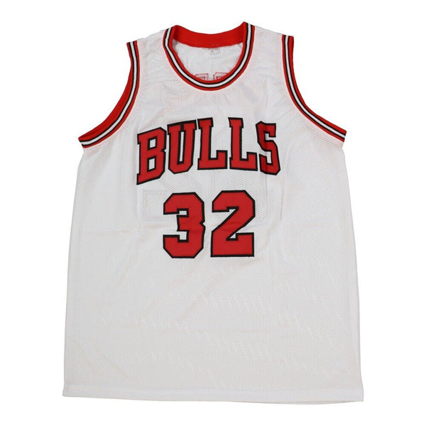 Will Perdue Signed Chicago Bulls Red Home Jersey (PSA) 4xNBA
