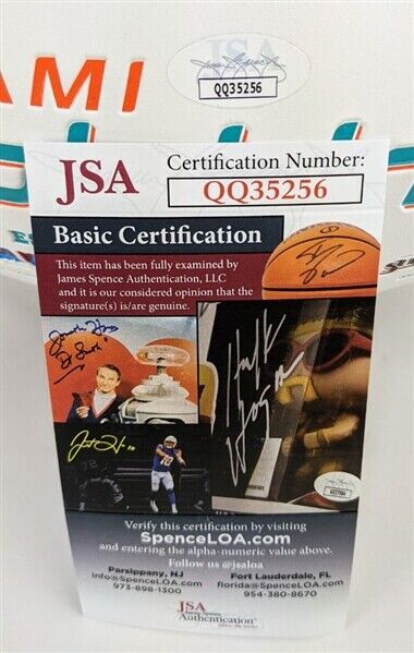 Devante Parker Signed Miami Dolphins Football (JSA COA) 2015 1st Rnd Pk Receiver