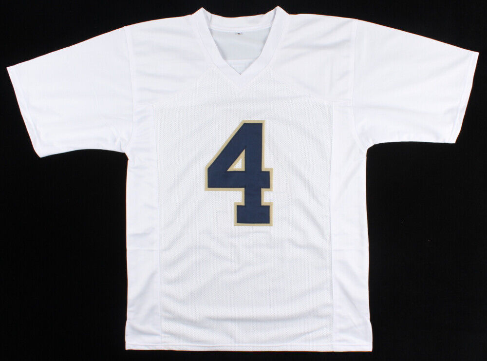Kevin Austin Jr Signed Notre Dame Fighting Irish Jersey (PSA COA) 2021 Snr. W.R
