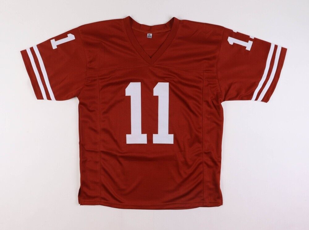 Major Applewhite Signed Longhorns Jersey (JSA COA) Texas Quarterback 1998–2001
