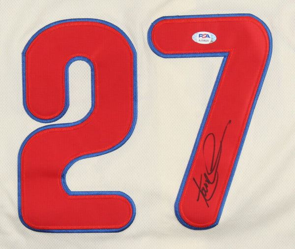 Aaron Nola Signed Philadelphia Phillies Jersey (PSA) #1 Starter