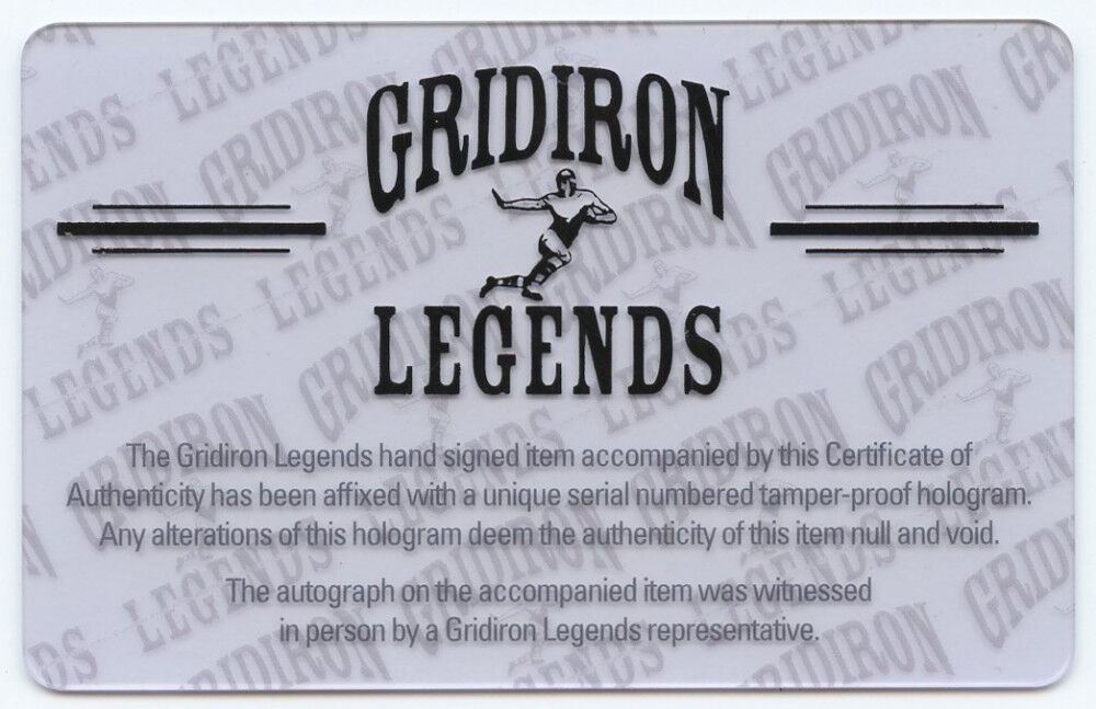 Kevin Boss Signed New York Giants Jersey (Gridiron Legends COA) Tight End