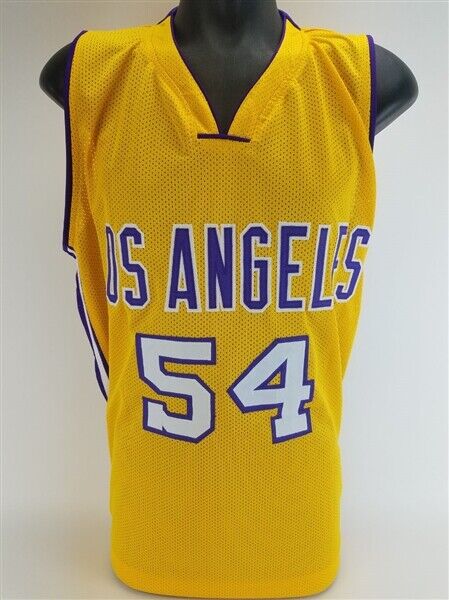Horace Grant Signed Los Angeles Lakers Jersey (JSA COA) 4xNBA Champion Pwr Frwrd